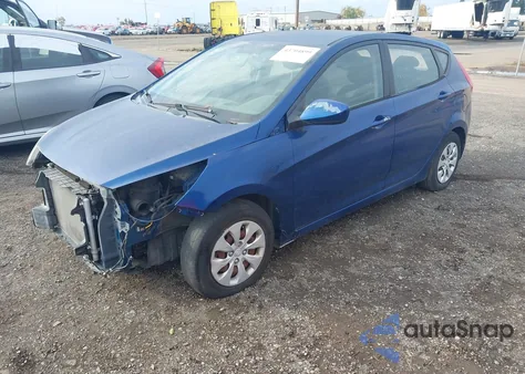 2016 Hyundai Accent Se z USA, uszkodzony, nr VIN KMHCT5AE7GU264780